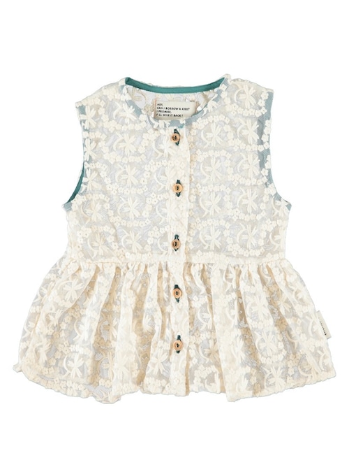 【piupiuchick】Lace Blouse / Ecru 【piupiuchick】Lace Blouse / Ecru