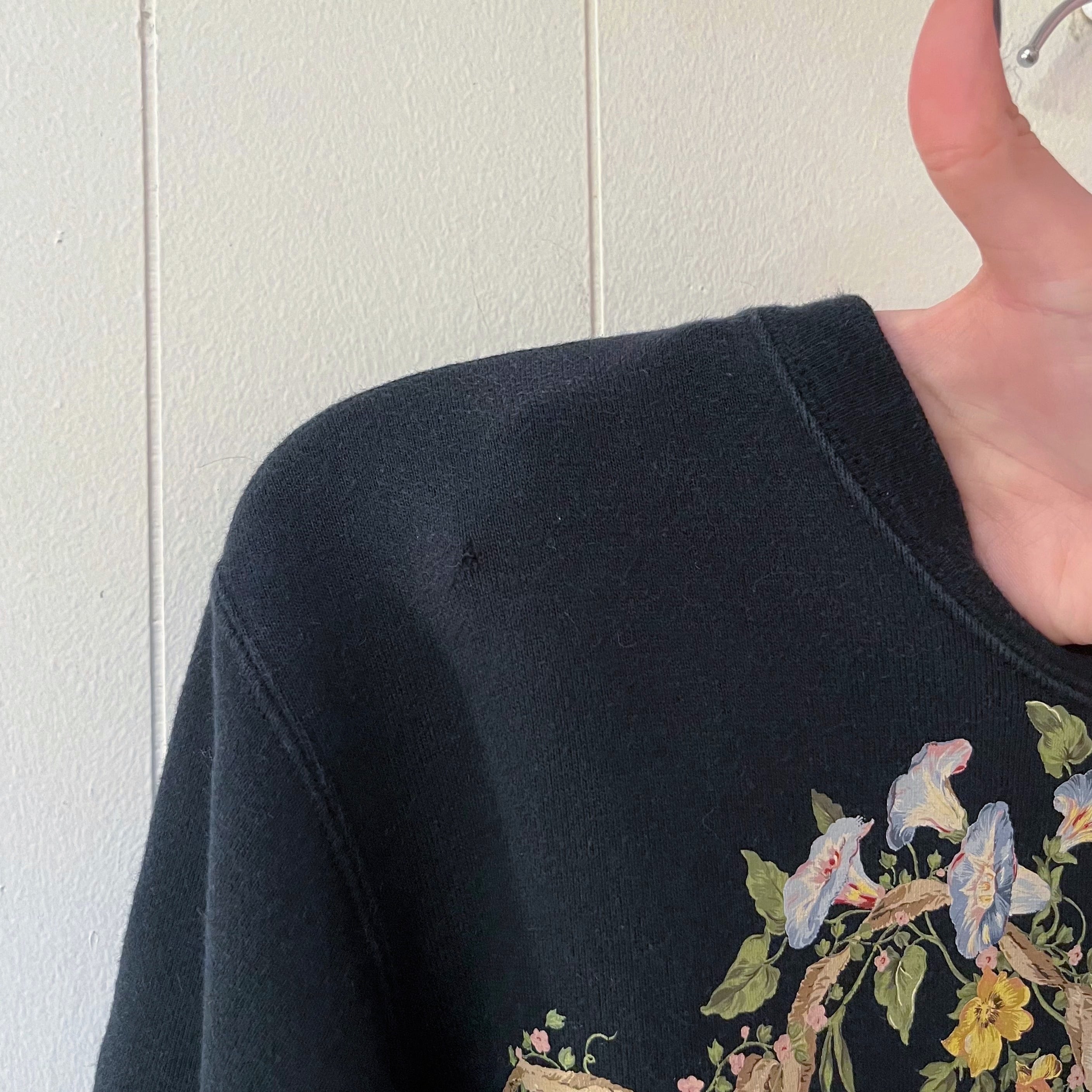 INGEBORG / flower printed sweat