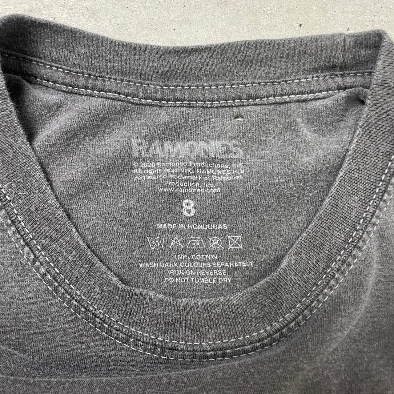 RAMONES ラモーンズ プリント バンドTシャツ メンズS相当 【極希少 