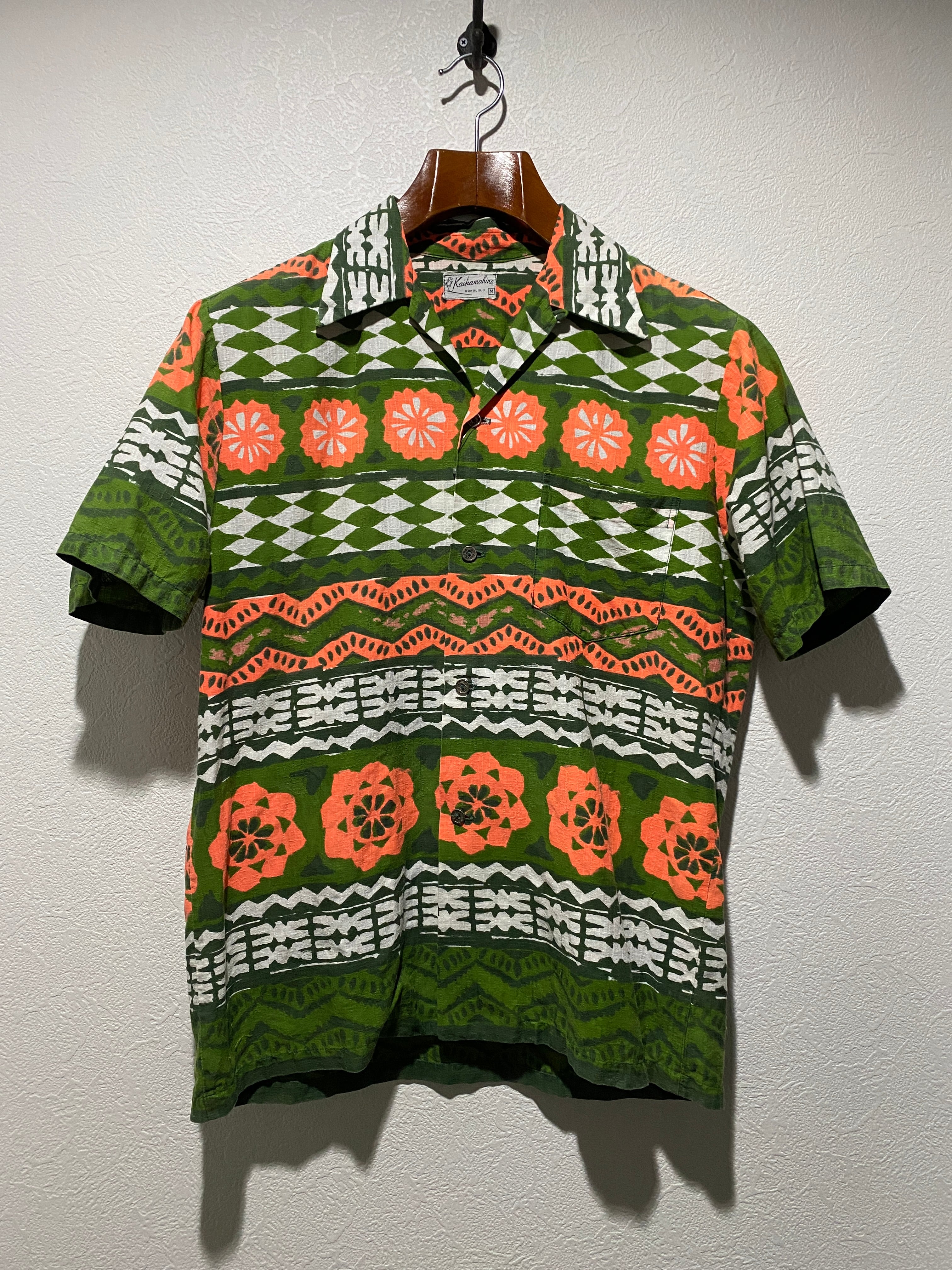 60s Vintage AZTEC   ヴィンテージ アロハシャツ