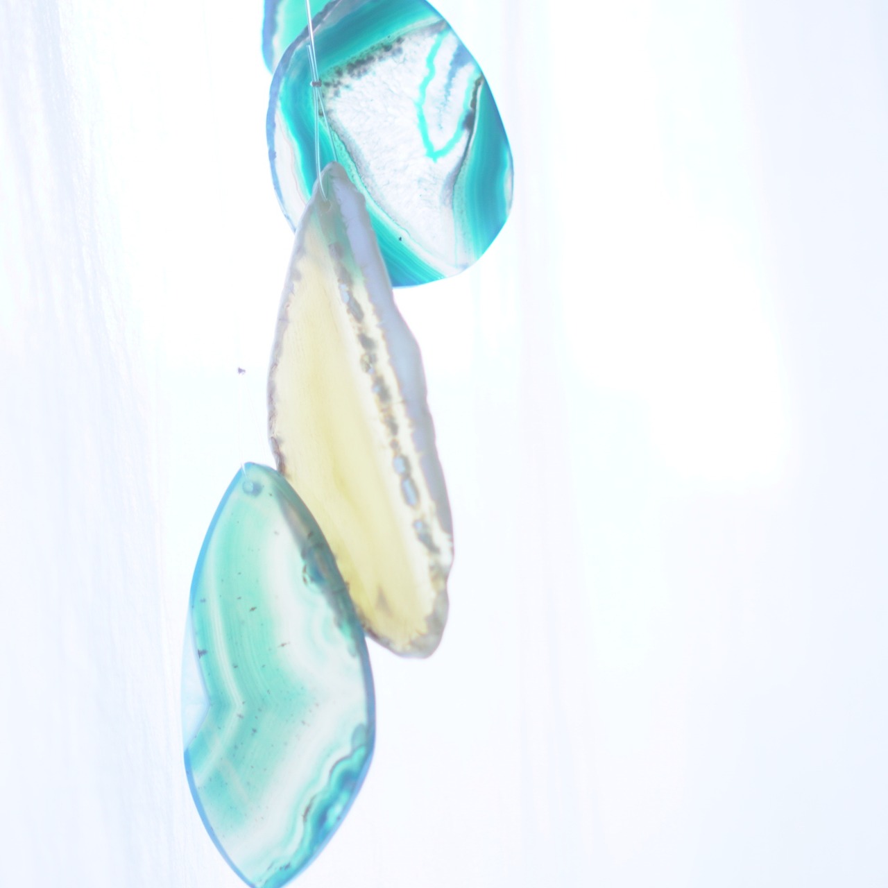 Spring Beach 03 - アゲートヒーリングチャイム / Agate Sun Catcher Wind Chime 972