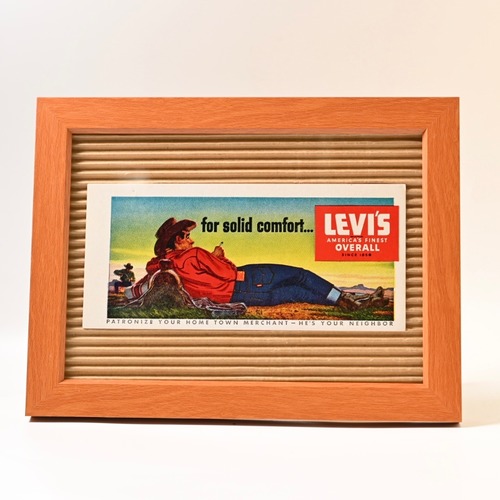 50's Levi's Advertising Ink Blotter 20