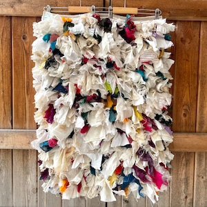 yao "India Bushy Rug L Whitish" 60cm×91cm ラグ④