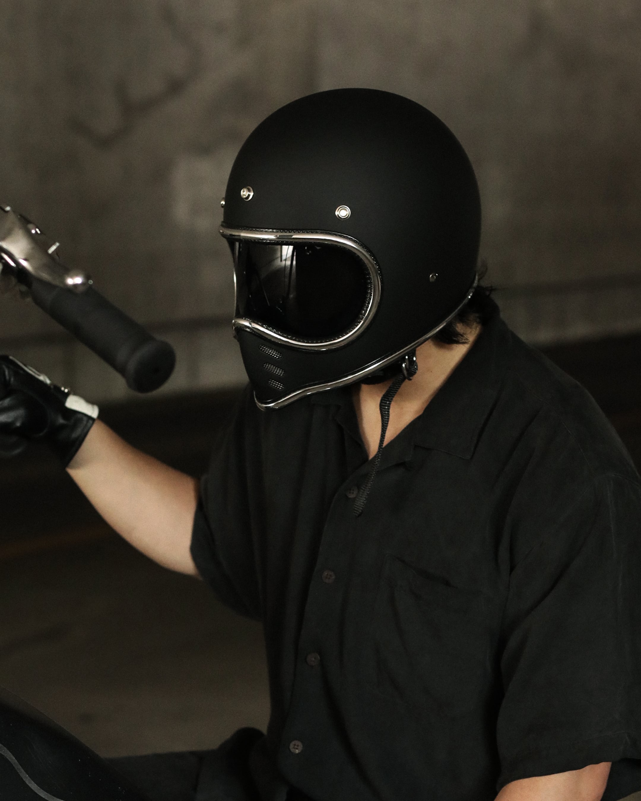 国内送料無料】VINTAGE SMALL FULL HELMET | BARYFROMTHENORM
