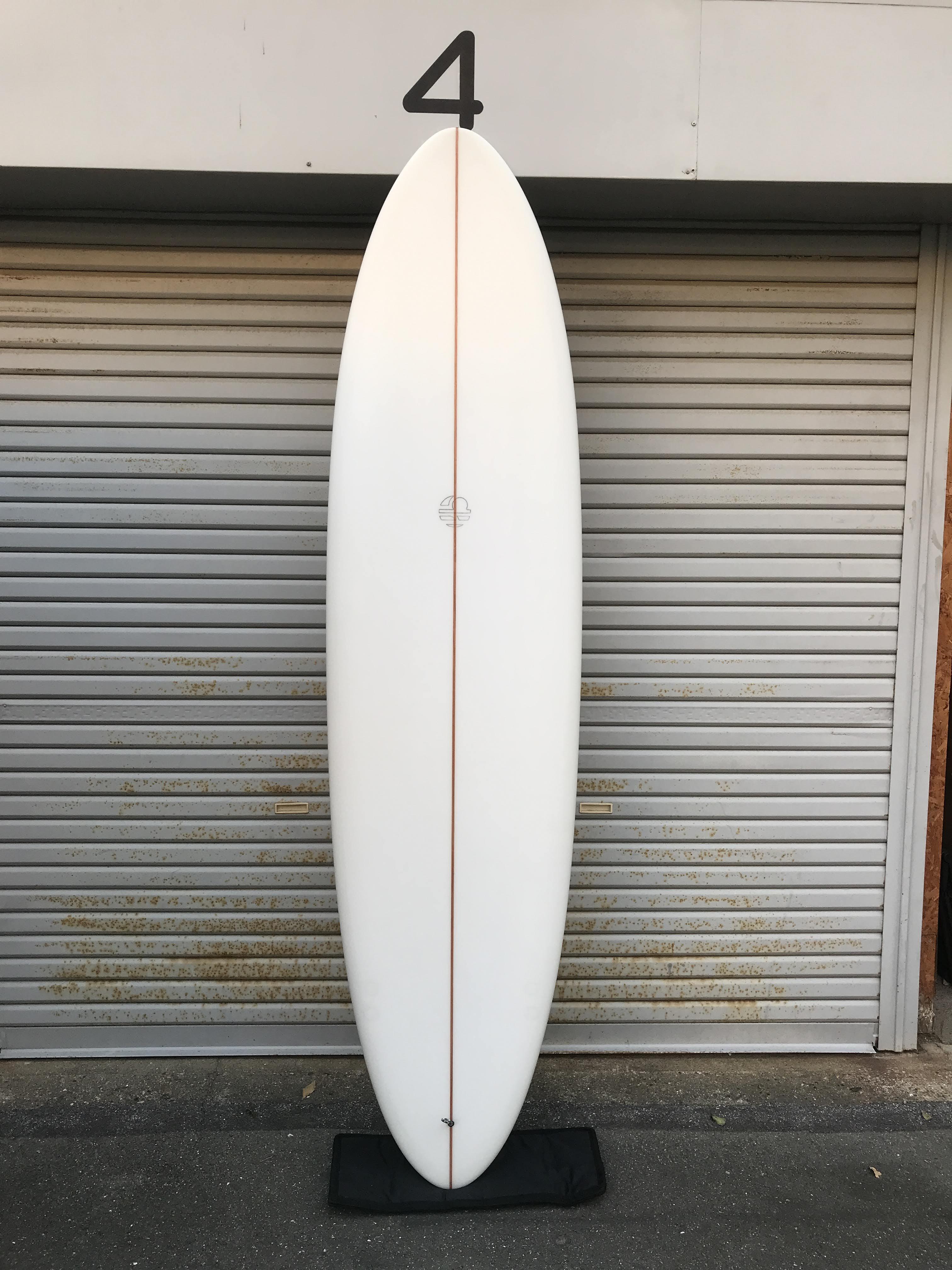 【MITSVEN SURFBOARDS】ミツベンサーフボード サンディエゴエッグ 7'4