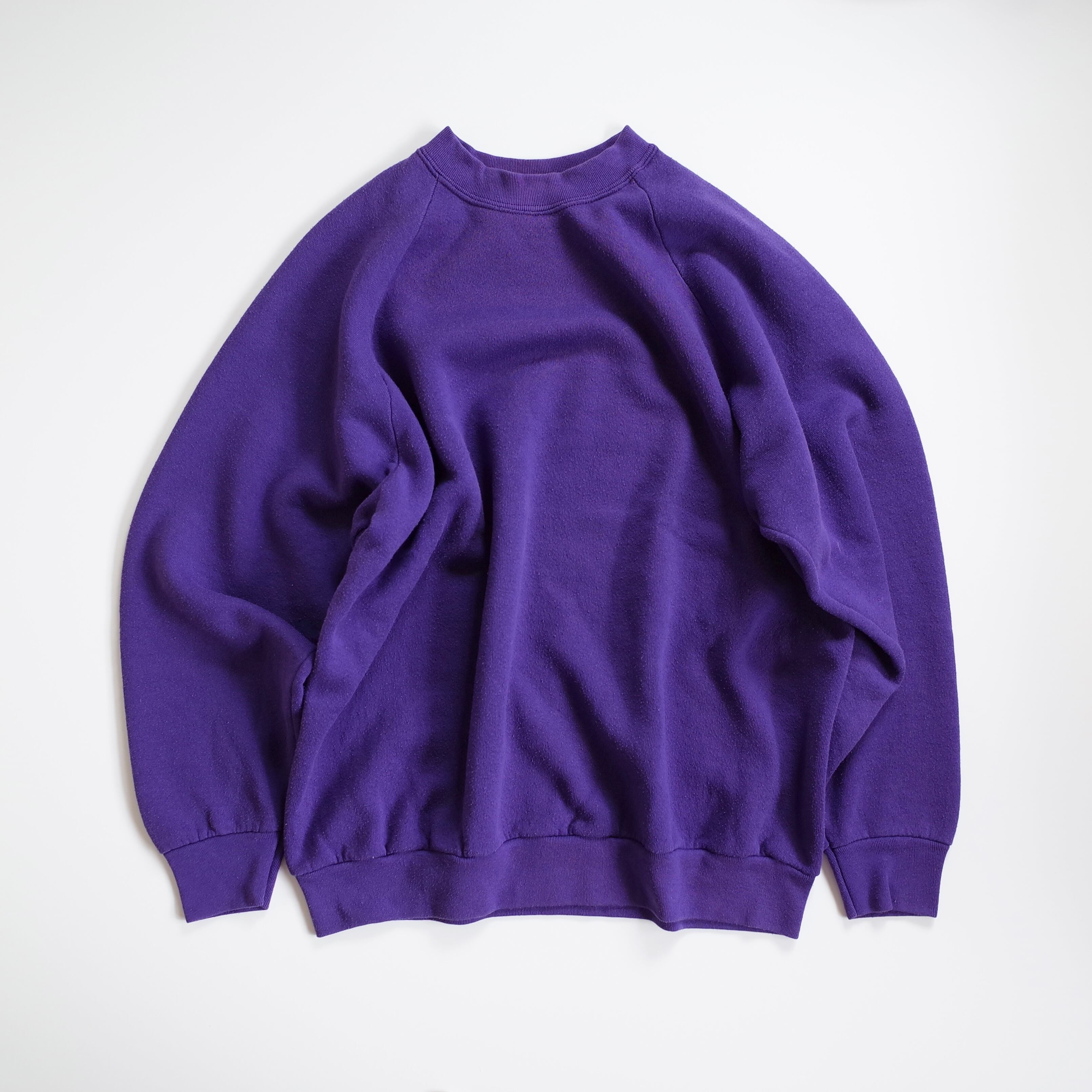 90s plain sweat "purple"