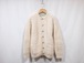 INVER ALLAN”4A CARDIGAN PURE NEW WOOL NATURAL”