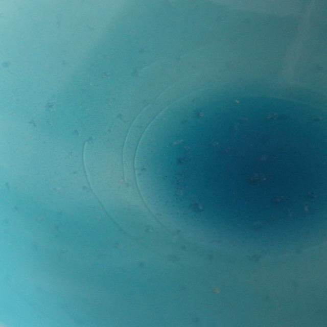 AS025【川戸圭介】水面釉3.5寸深鉢