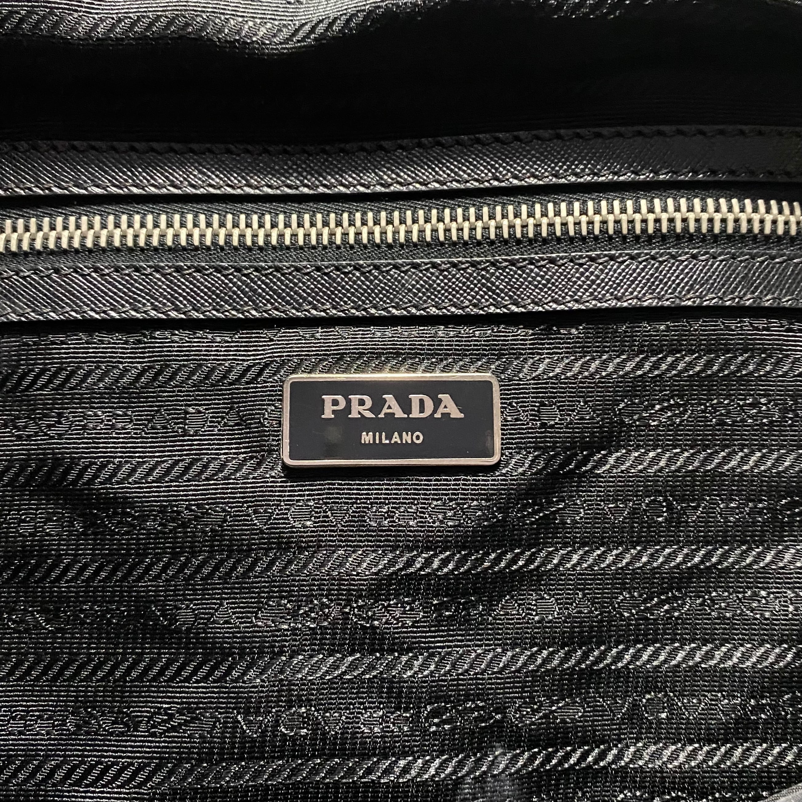 PRADA camouflage pattern nylon tote bag “Dragon & Sword” | NOIR ONLINE