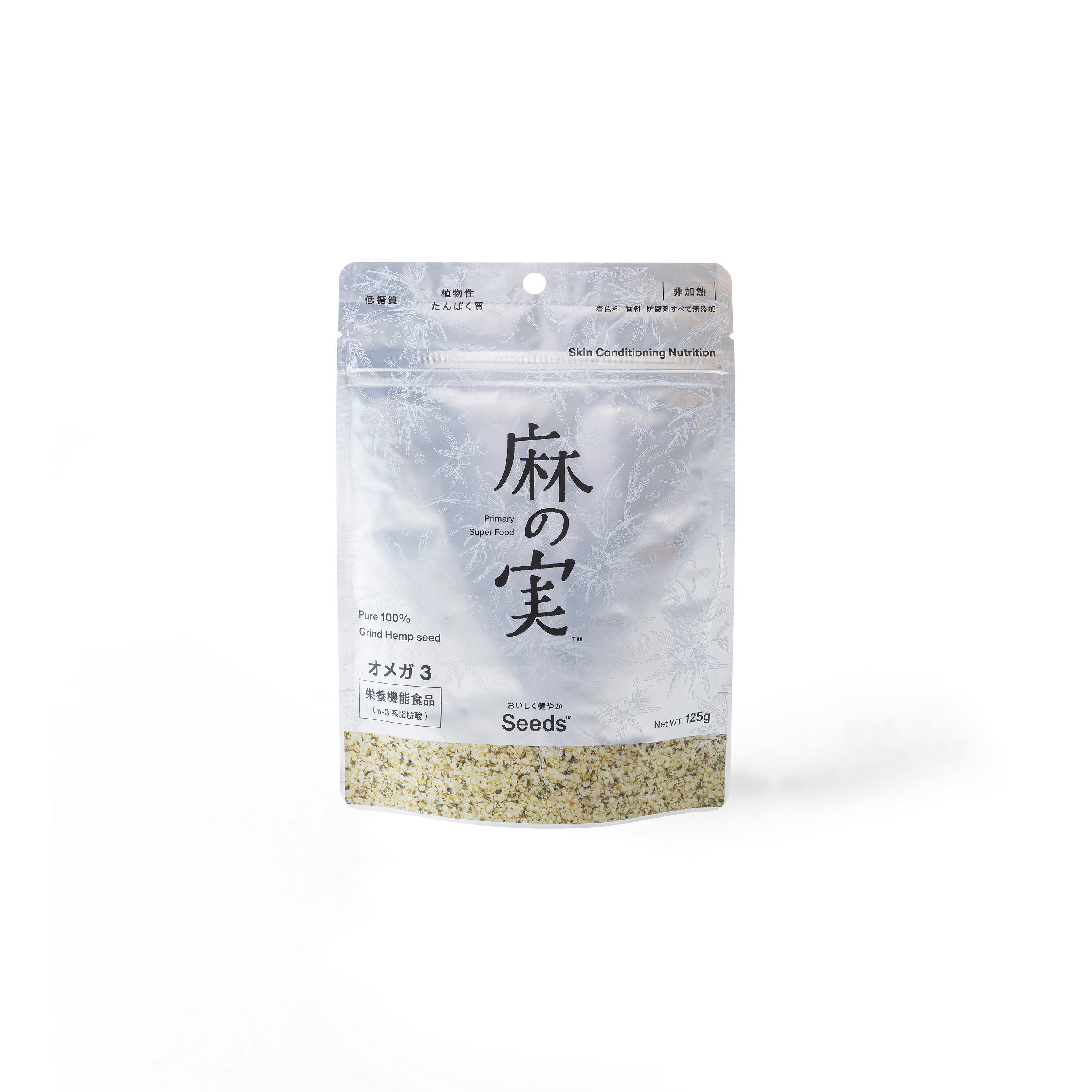 【新品】麻の実　125g×36袋 麻の実 Sサイズ（125g） | Seeds Store