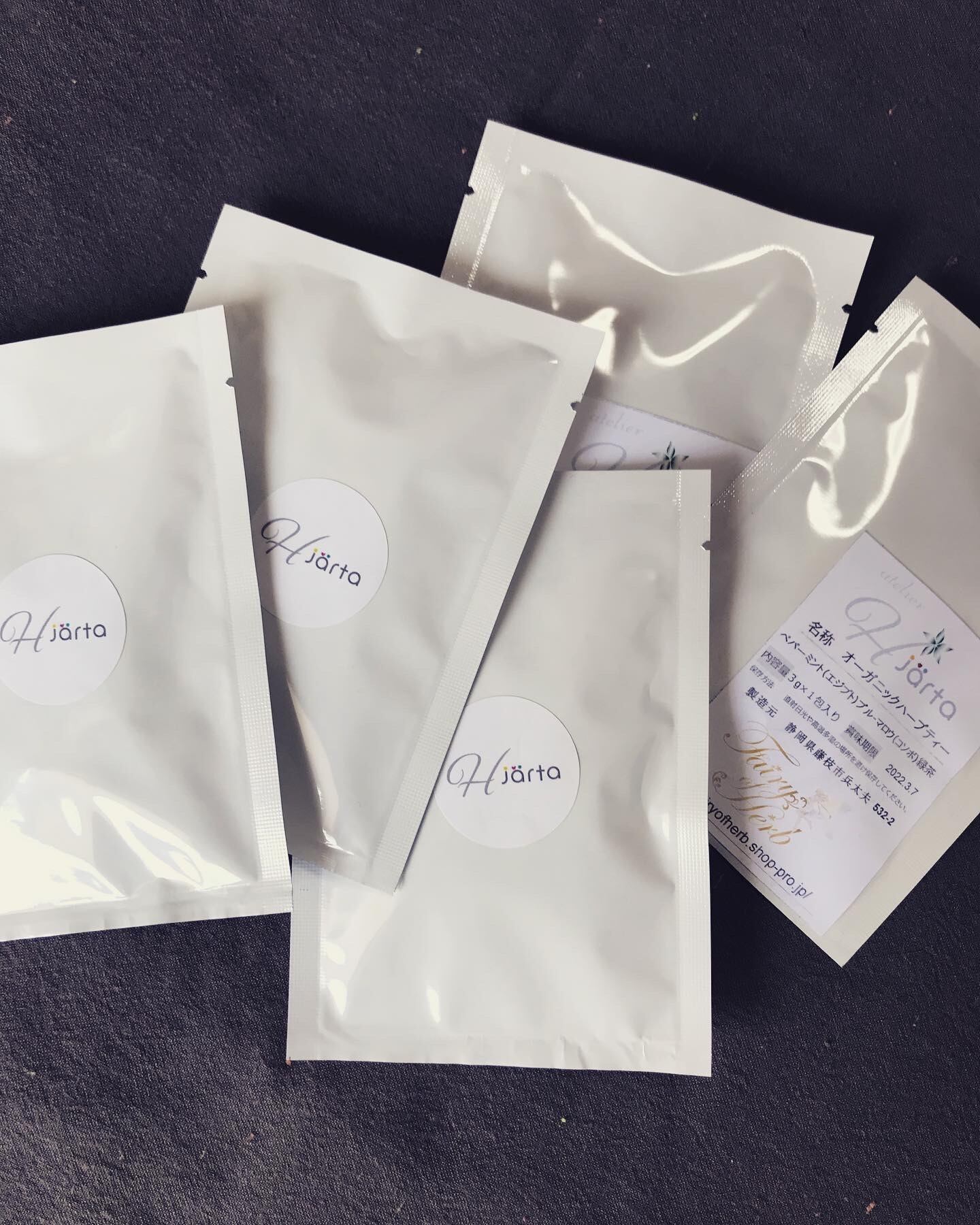 再入荷 春夏限定 イエッタオリジナルブレンドハーブティ ティーパック1包入 Hjarta イエッタ