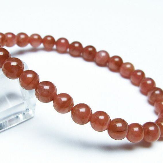 インカローズ ブレスレット 6mm 一点物 メール便可 [M便 1/10] 111-27495