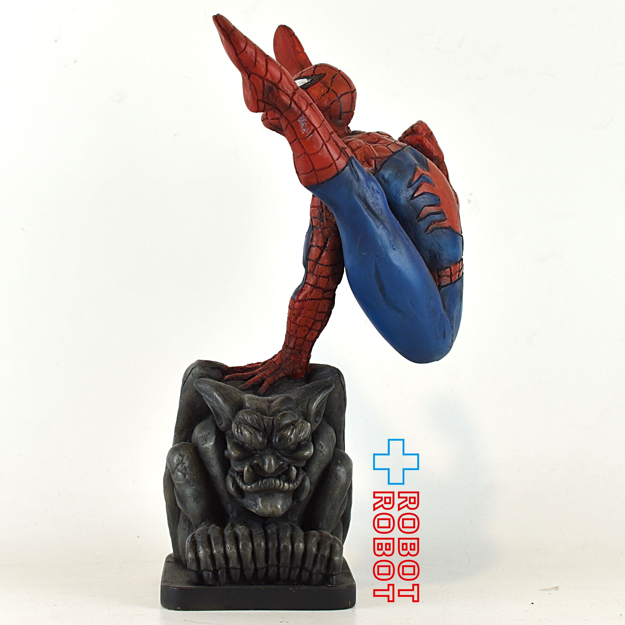 マーベル スパイダーマン ガーゴイル乗り スタチュー メーカー不明