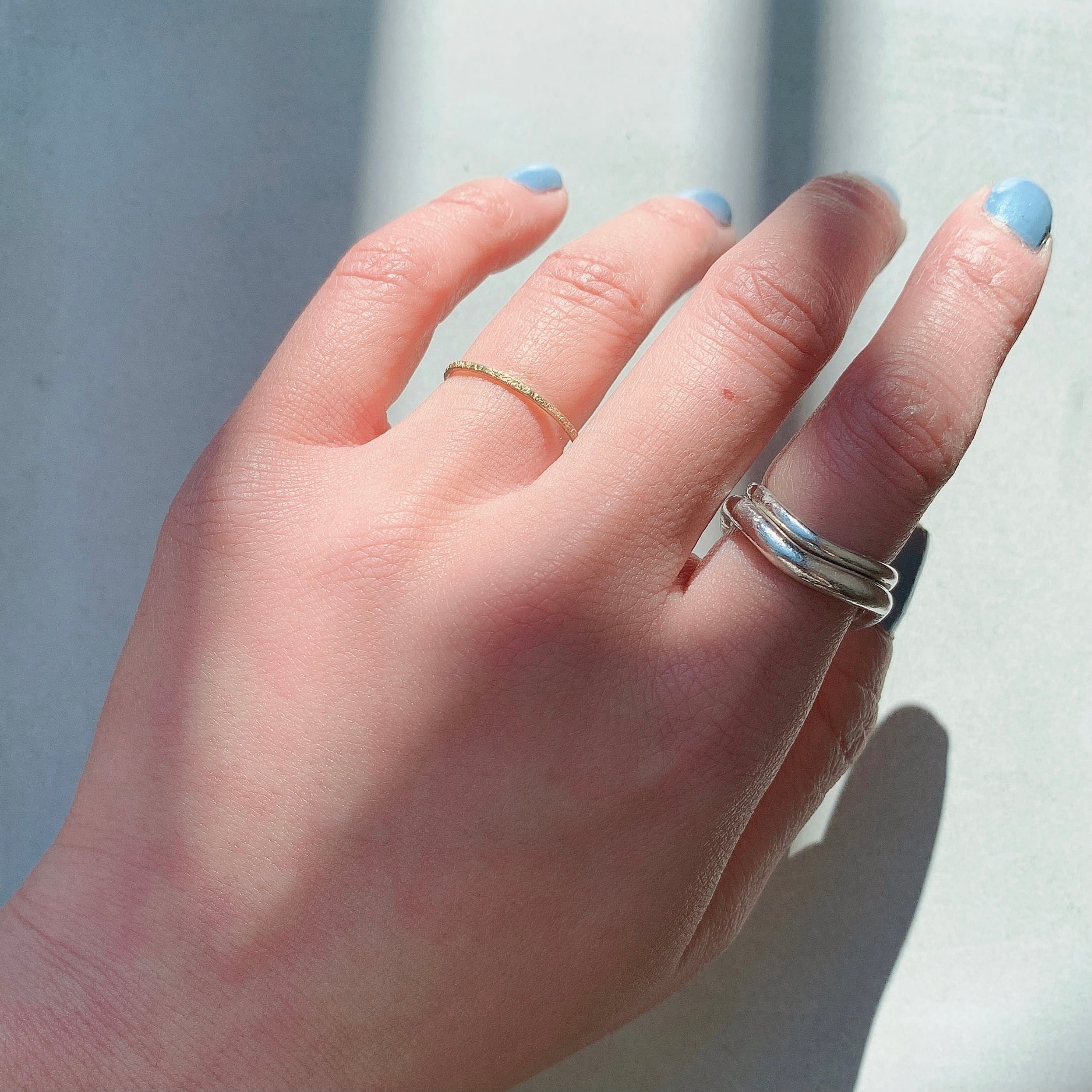 〈Brass〉storm ring / 1mm
