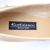 社交ダンス 衣装 Kentdance ケントダンス 24 R 靴 ダンスシューズ スタンダード ベージュ系 ブラウン系 ゴールド系 茶色 金 ヒール ダンス パンプス 無地 シンプル パーティー 発表会 イベント デモ 大人 光沢 おしゃれ レディース 舞台衣装 ステージ 日本製