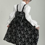 Mid-length A-line skirt(ME069)