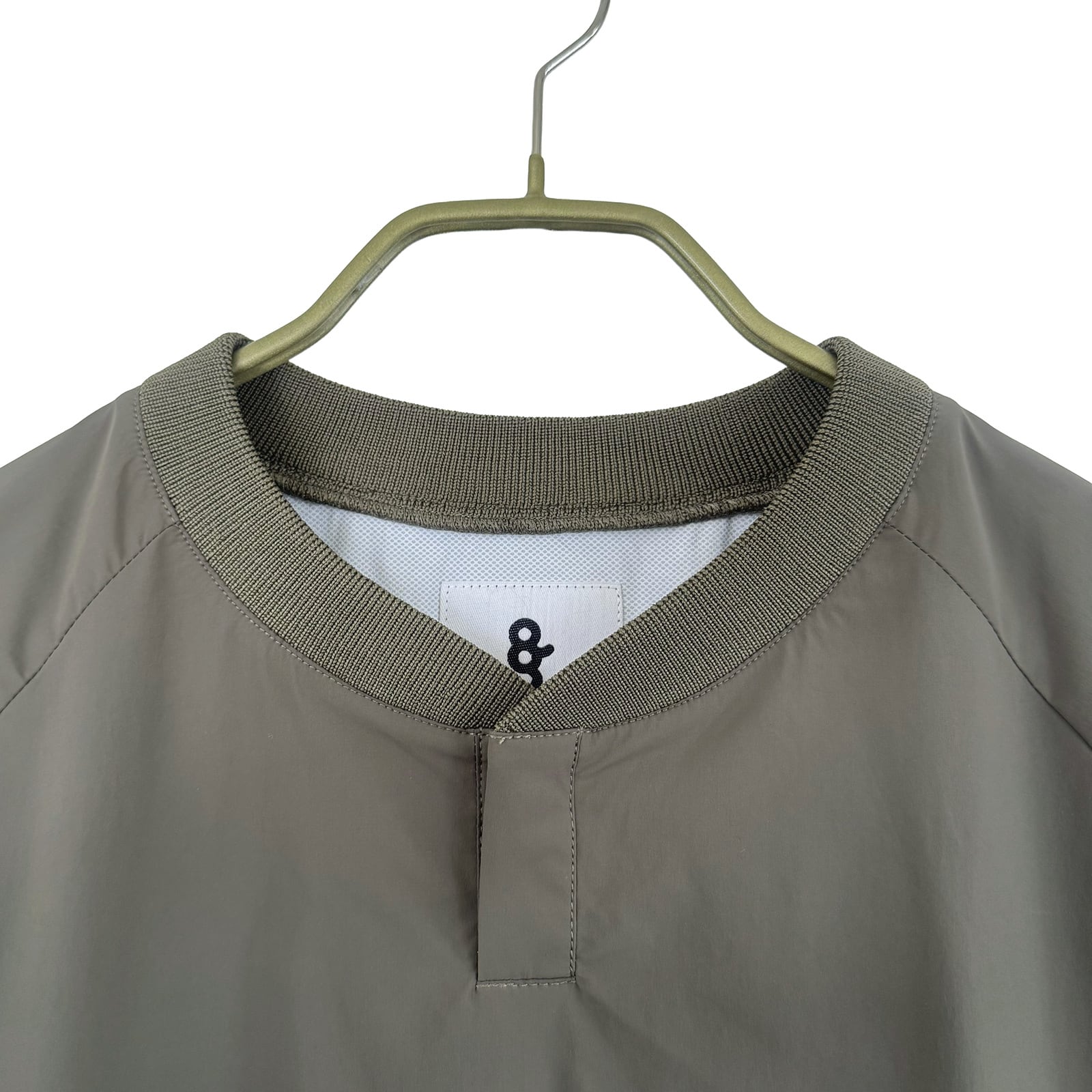 8G UTILITY HENLEY NECK PULLOVER JACKET -KHAKI- | 8G SHOOT WEBSTORE