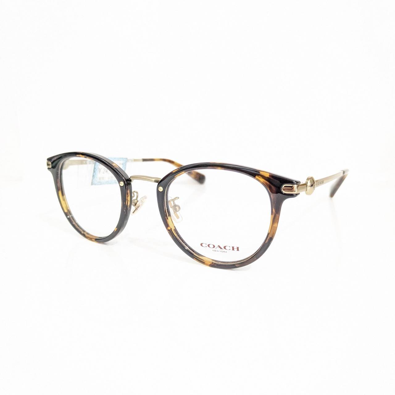 【COACH】ボストンコンビフレーム デミブラウン