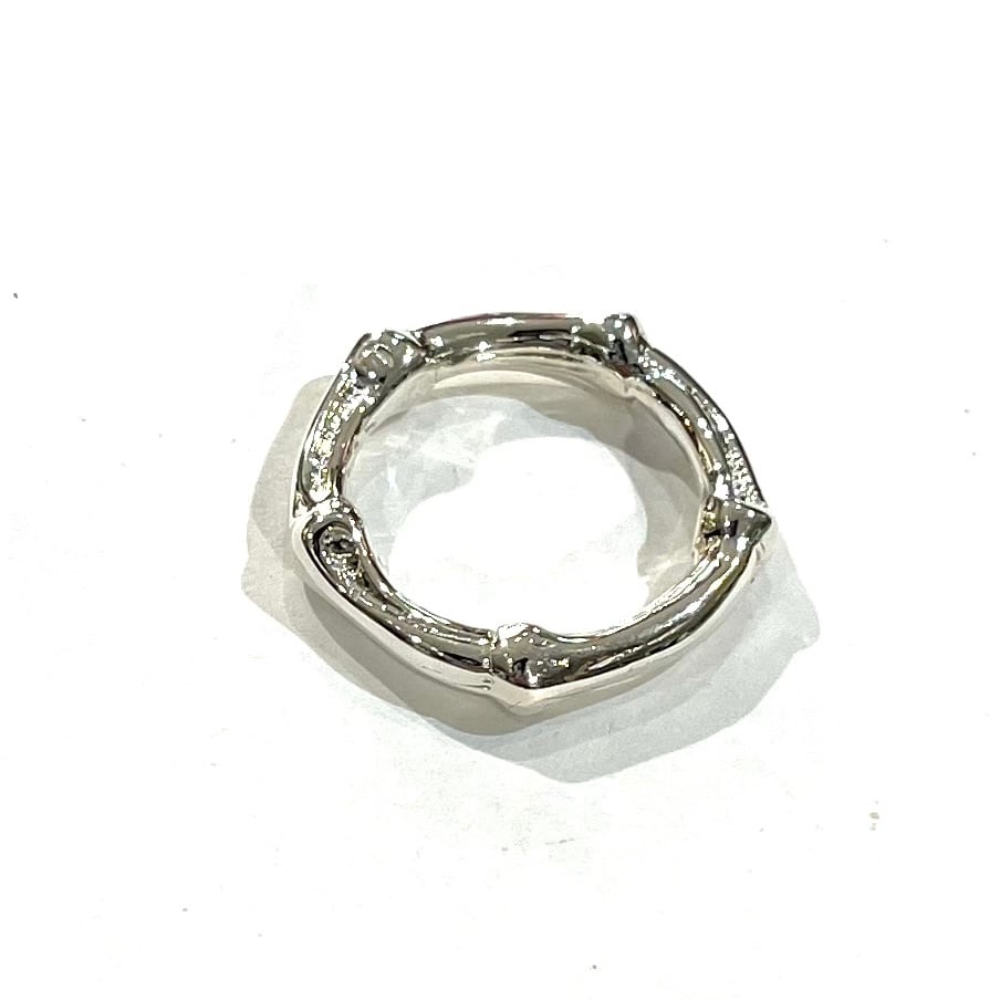 TIFFANY&CO.】2316 TIFFANY &CO バンブーリング 11-12号／シルバー925