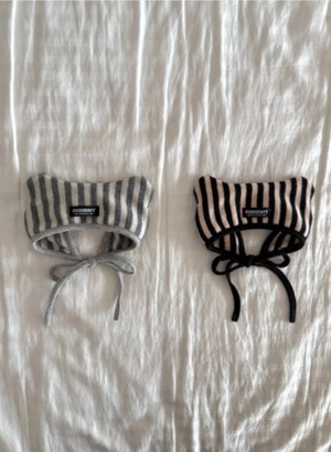 即納【MININUT】House Bear Knit Bonnet (2Color)