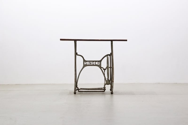 沼津店】SINGER シンガー ヴィンテージ ミシンテーブル アイアン 無垢