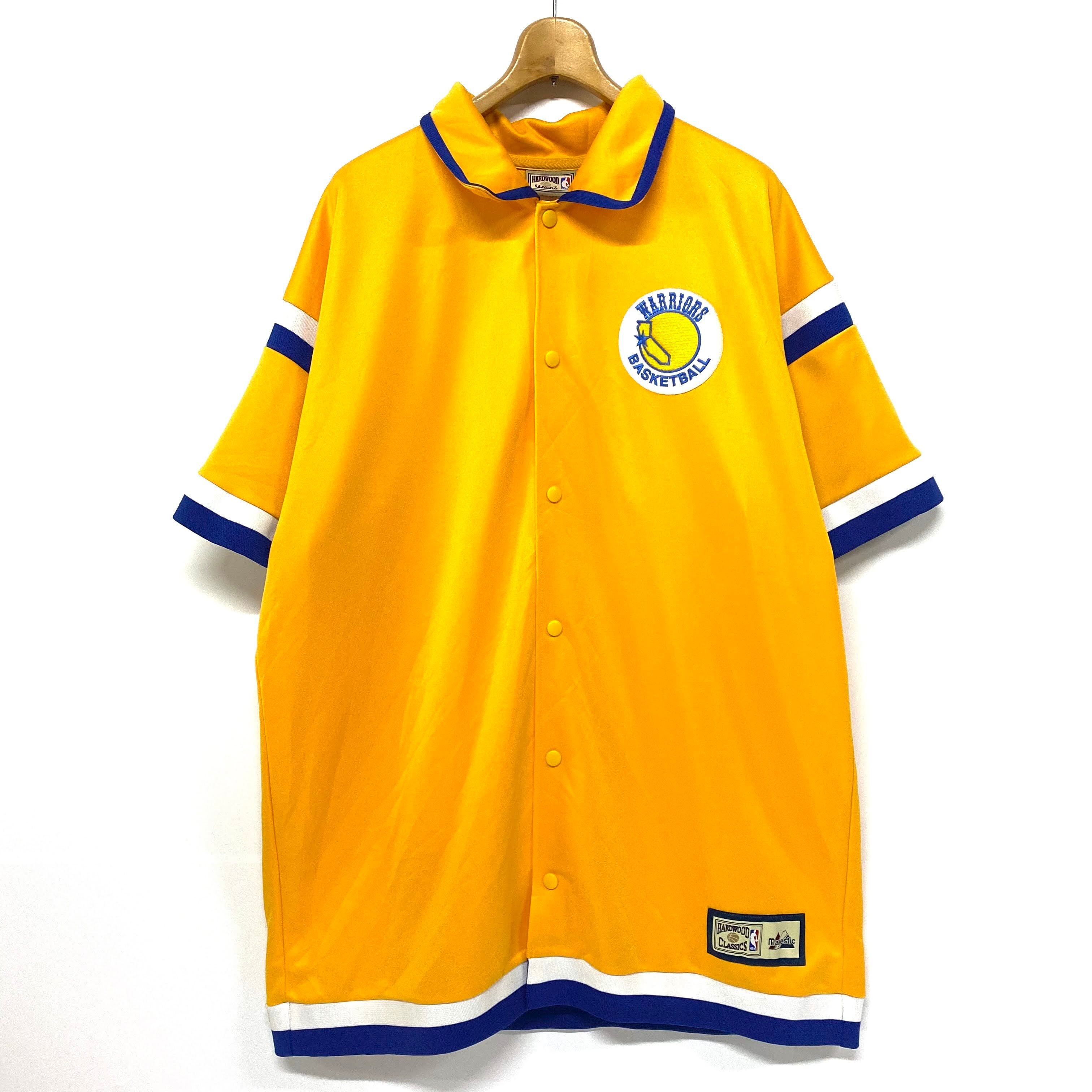 ビックサイズ！NBA HARWOOD CLASSICS majestic ゴールデンステート 