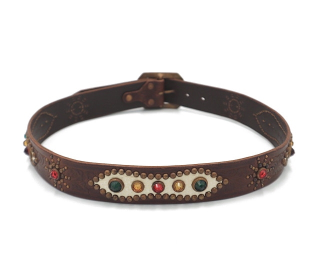 EMBOSSED STUDS BELT (PEANUTS)