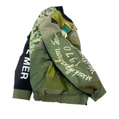 【bomber32】再構築リバーシブルボンバー Kimono×Military MIX BOMBER JACKET