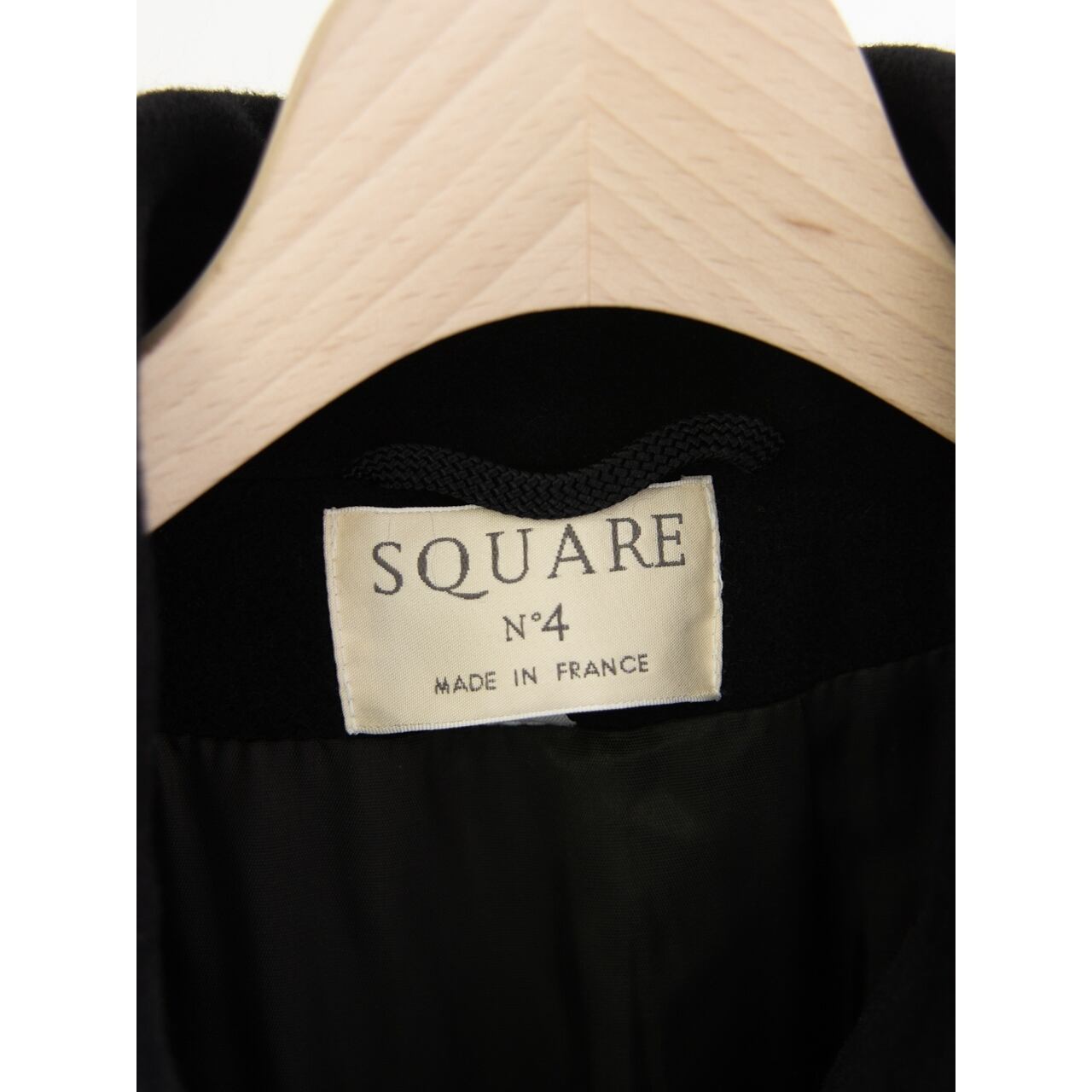 【SQUARE N°4】Made in France Wool-Angora-Cashmere Oversized Coat（フランス製 ウールアンゴラカシミヤ オーバーサイズコート ステンカラー）