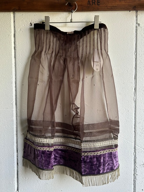 FUMIETANAKA  sheer apron