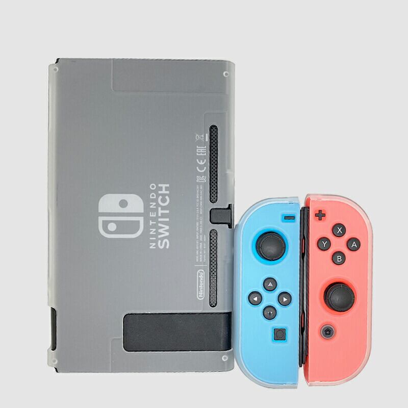 Nintendo Switch本体ハードカバー まとめ買い 分体式 ハードケース 保護カバー 薄型 任天堂スイッチ ニンテンドー ピンク ブルー  ブラック 【送料無料】