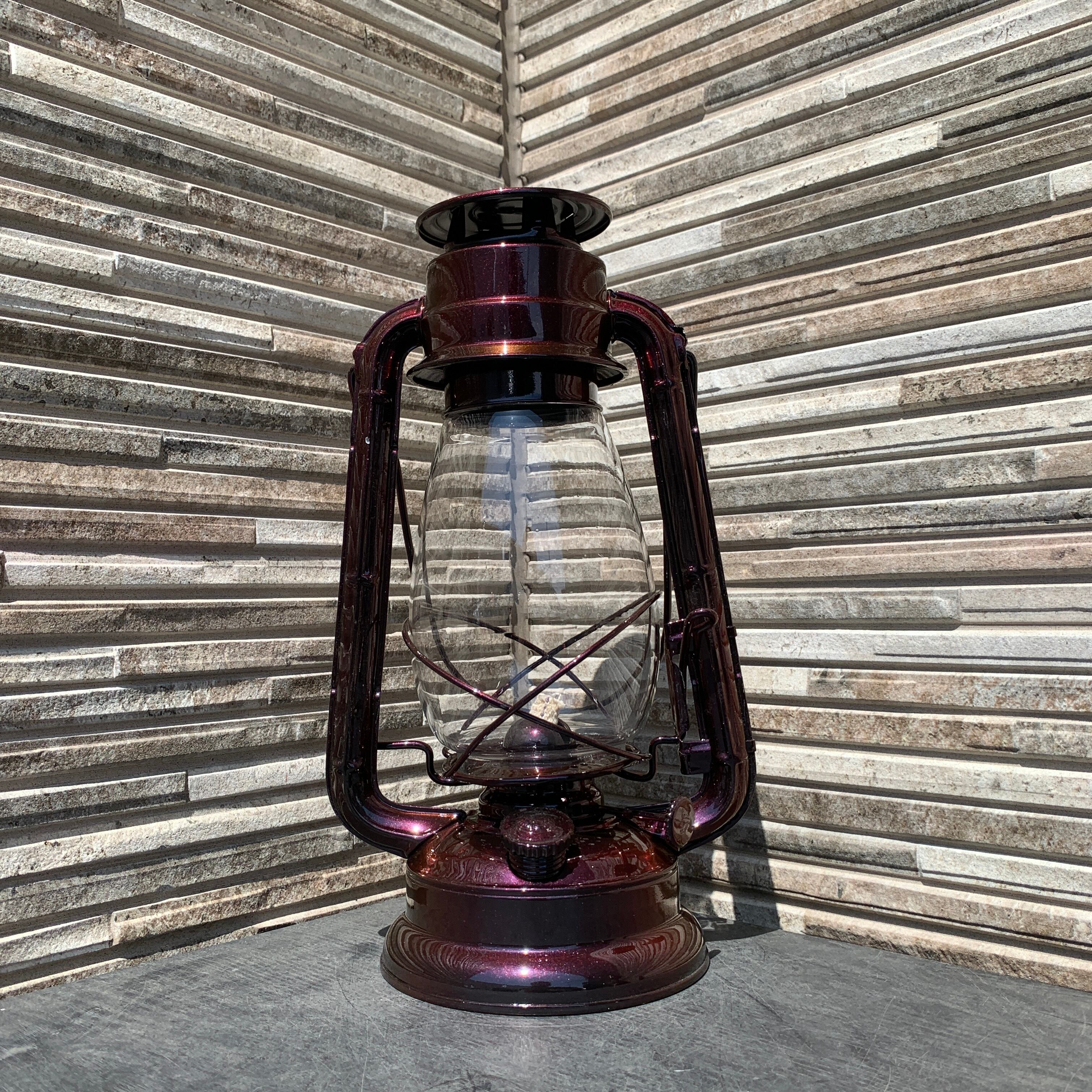 【未使用品】ブラック/パープル/レッド 別所ランプ No 500 未使用品】ブラック/パープル/レッド 別所ランプ winged wheel No 500