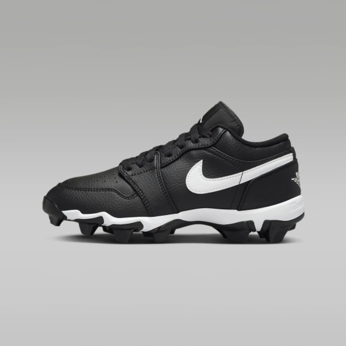 NIKE Jordan 1 Low Youth Cleat Black/White/White ナイキ ジョーダン 
