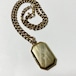 1920's〜30's Antique Art Deco Intial Locket Pendant Necklace