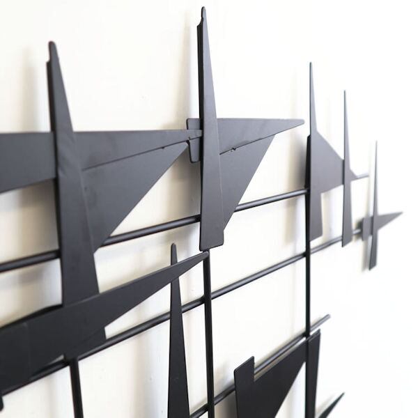 アイアンウォールアート トライアングル 壁飾り ウォールデコ 壁掛け