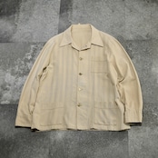 design linen coverall beige