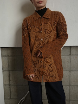 <vintage>ESCADA design knit jacket