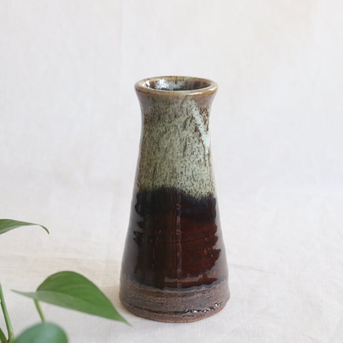 益子焼 花入れ 益子焼 花入れ 美術品・アンティーク・コレクション