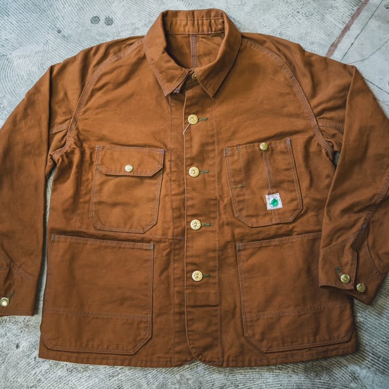 TCB(ティシービー) Cat Head Jacket Brown Canvas | jeanskokubo