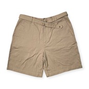 LAUREN RALPH LAUREN ローレン ラルフローレン ベルト付き ショートパンツ ハーフパンツ ショーツ サイズ12 /ベージュ/ビンテージ