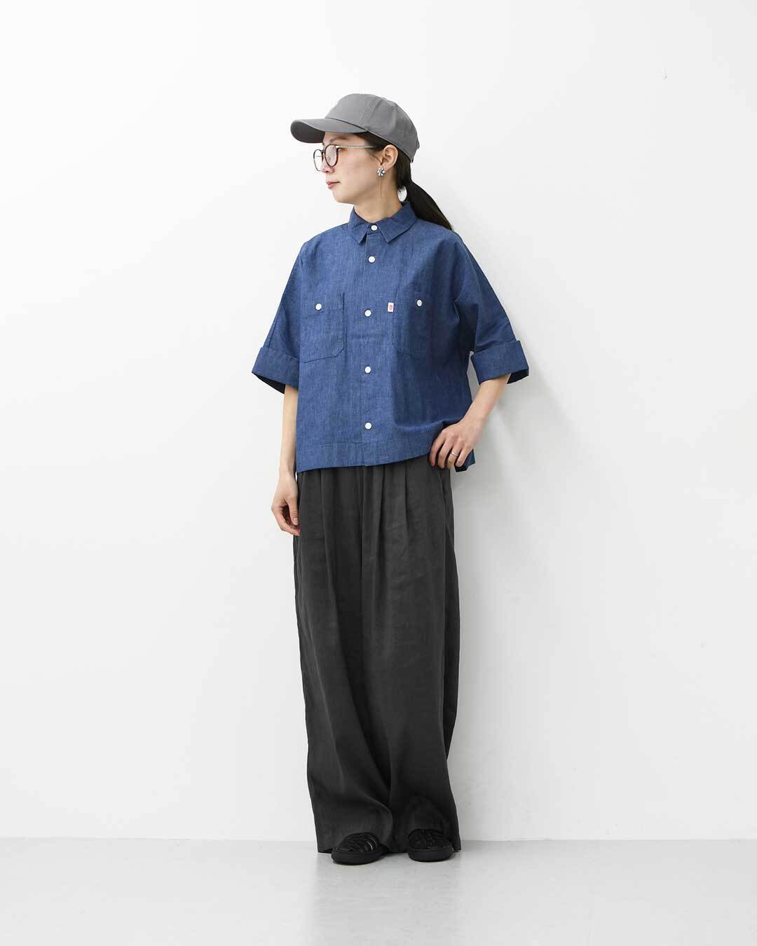 DANTON [ダントン] W COTTON DOLMAN WORK SHIRT [DT-B0345SCA