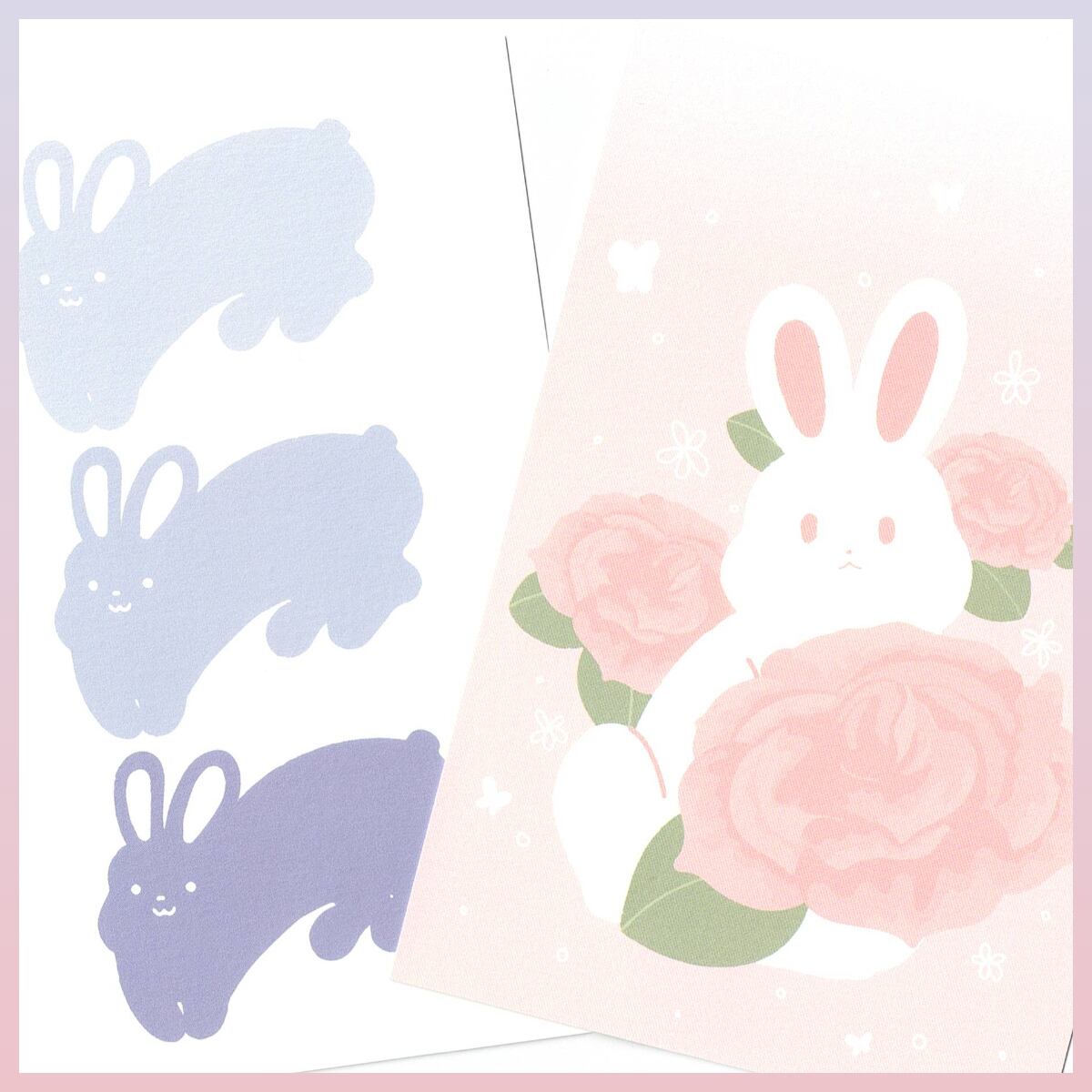 Fluffy Rabbit Studio ポストカード