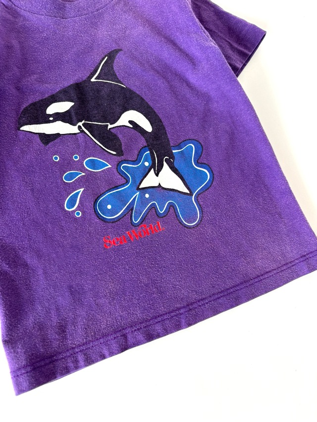 【3-4T相当・vintage】Sea World tee
