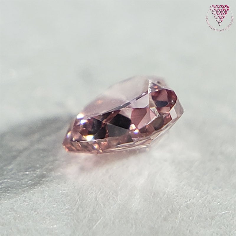 ピンクダイヤモンドルース/ F.LIGHT PINK/ 0.137 ct.