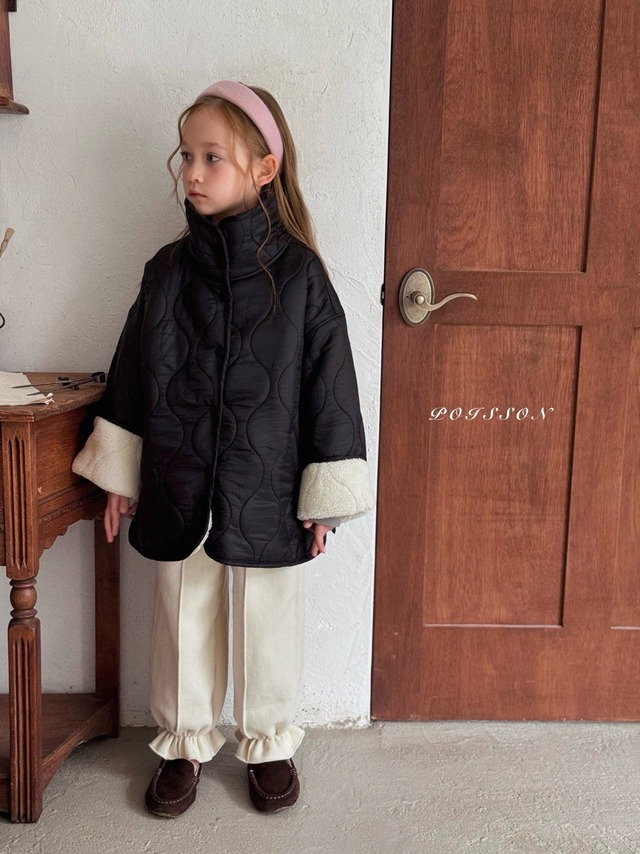 予約 Petit Frill Jogger Pants [ poisson ]