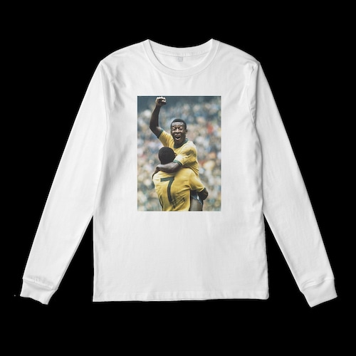 Pelé L/S TEE (white)
