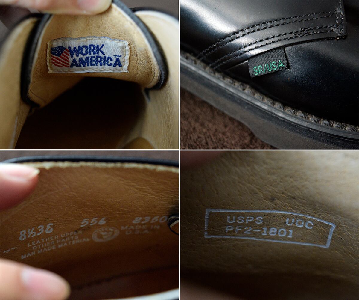 90s USPS POSTMAN CHUKKA BOOTS 8.5EEE | SECOND TIME GLORY