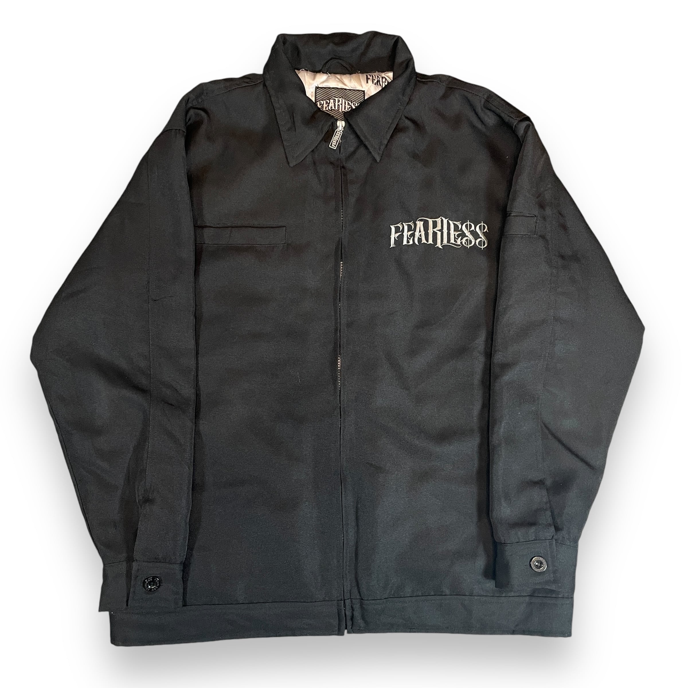 vintage FEARIESS nylon quilting zip up jk | faithtokyo