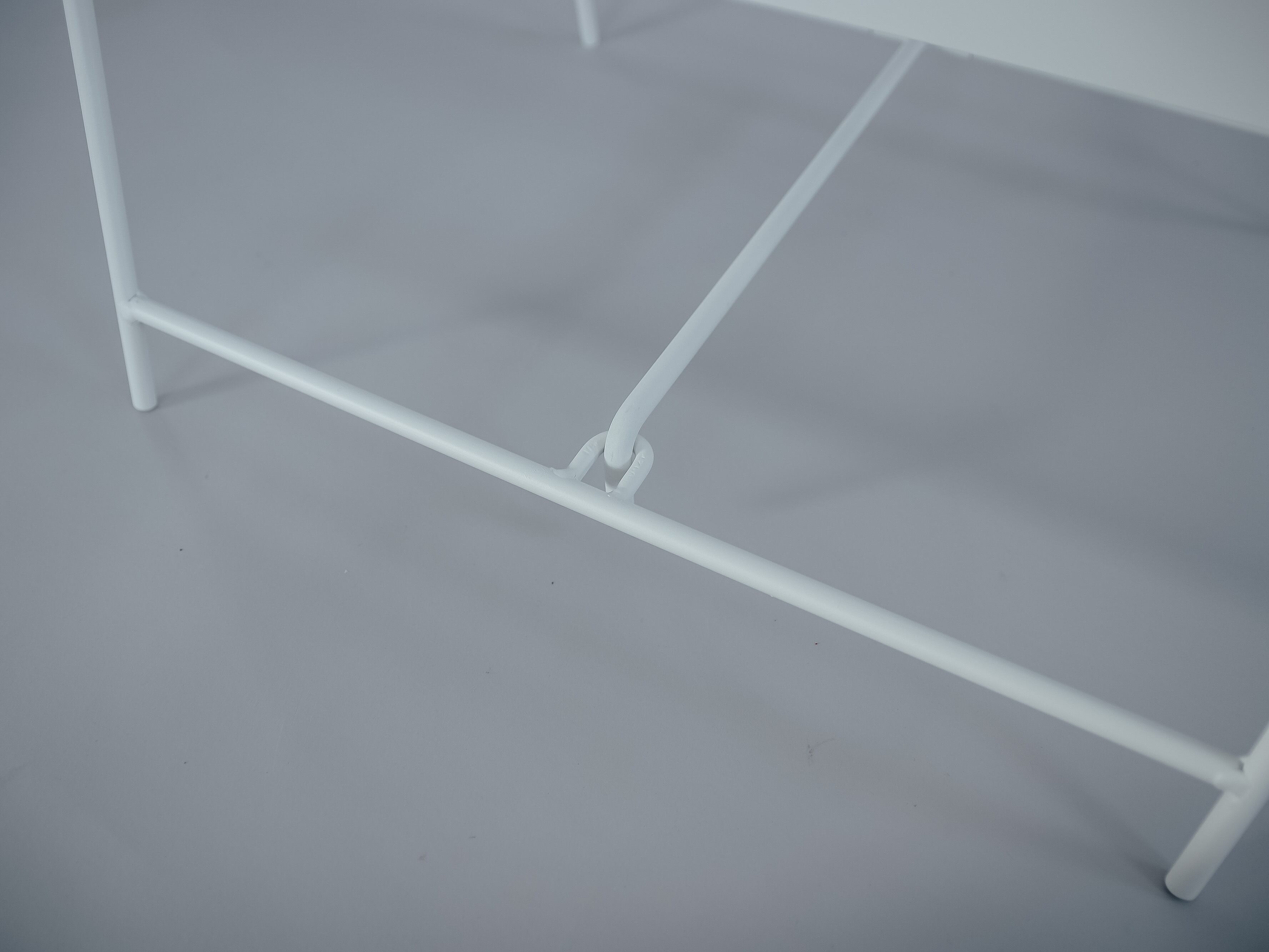A FRAME SIGN-WHITE-/看板/A型/白無地/アイアン製/店舗看板/シンプル