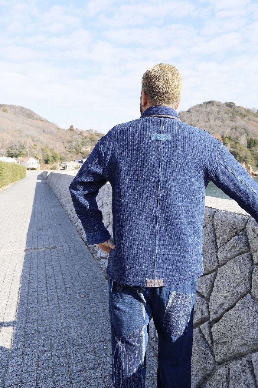 2025春夏カタログP2】JKK23カバーオール M～L | カスリラ オンライン